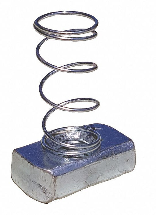 Spring Nut Steel Bolt Size1/2 in PK25