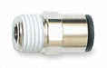 Strt Brass Push-Fit1/8in MBSPT1/8in PK10