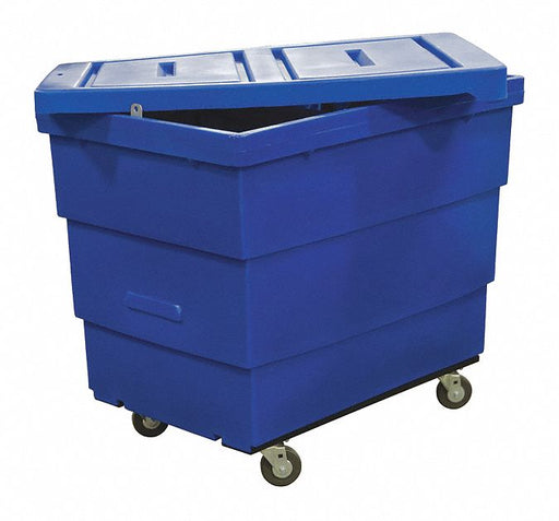 Cube Truck HDPE Blue 21.0 cu ft.