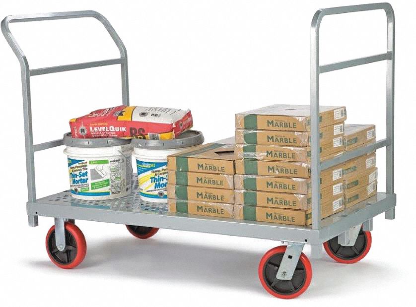 Platform Truck 3200 lb Steel 54 in L