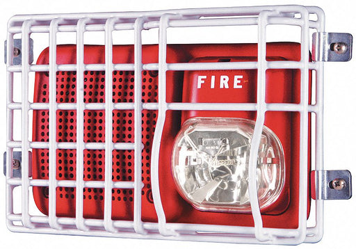 Audible/Strobe Guard Steel Wire Flush