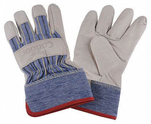 VF Leather Gloves Bge/Bl L 3AT60 PR