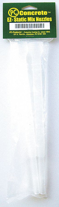 Static Mixing Nozzle Clear Plastic PK2