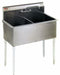 Eagle Util Sink Squar 24inx24inx13-3/4in