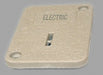 Undrground Enclosure Cover 9-3/8 Lx3/4 D