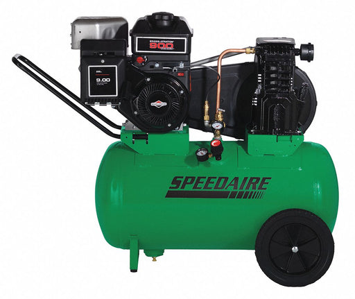 Portable Gas Air Compr 1 Stage 5 1/2 hp