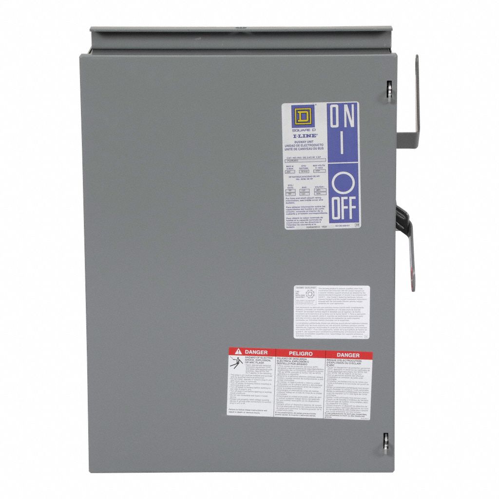 Busway Plug In Unit 200A 600VAC 3 Pole — MIMECO
