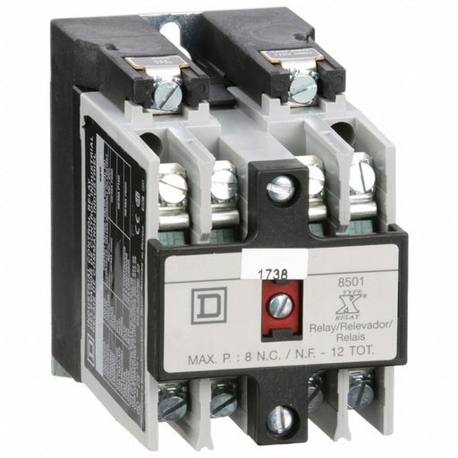 H2717 NEMA Control Relay 4NO 110/120VAC 10A