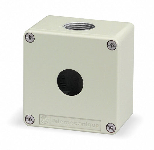 PushButtonEnclosure 22mm 1Hole DiCstZinc