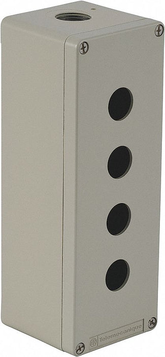 PushButtonEnclosure 22mm 4Hole DiCstZinc