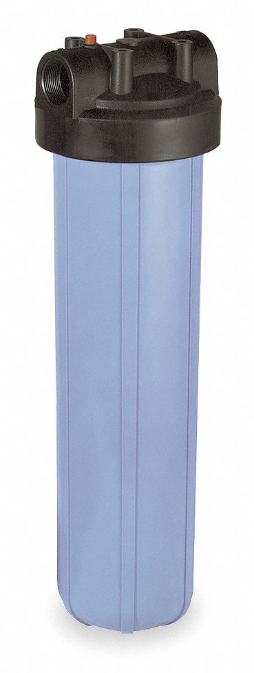 Filter Housing 23 1/4 H 7 1/2 Dia Blue