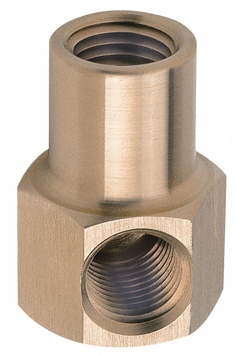 Hex Elbow Brass 1/8 in Pipe Size FNPT