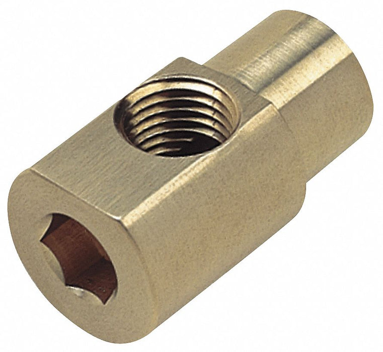 90 Hex Key Elbow Brass 1/16 Female NPT