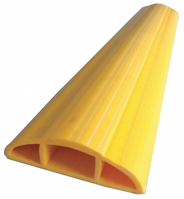 Cable Protector 1 Channel Yellow 10ft.L