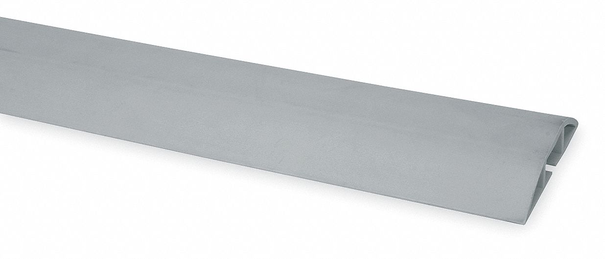 Cable Protector 1 Channel Gray 25 ft L