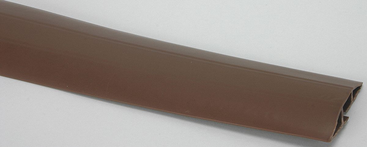 Cable Protector 1 Channel Brown 25 ft.L