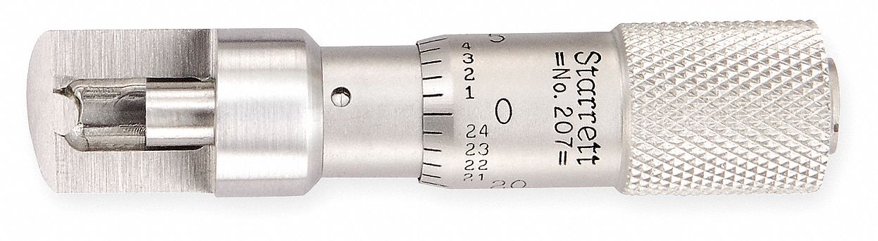 Can Seam Micrometer Snub Nose 0-0.375 In