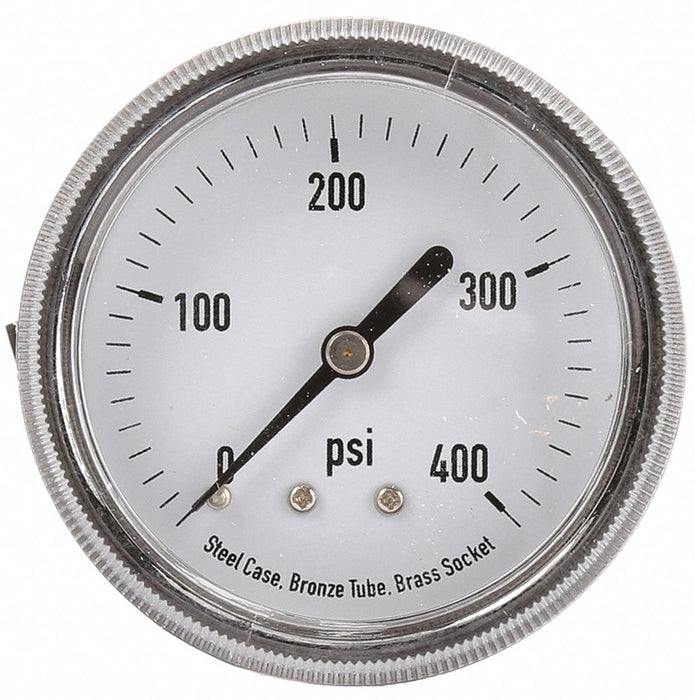 D1379 Panel Mount Pressure Gauge U Clamp 2-1/2