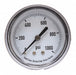 D1379 Panel Mount Pressure Gauge U Clamp 2-1/2