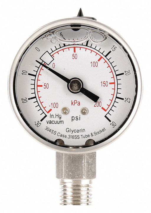 D1359 Compound Gauge Liquid Filled 2 In