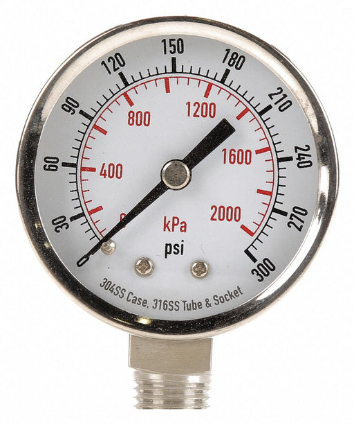 D1359 Pressure Gauge Liquid Filled 2 In