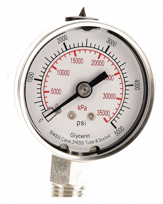D1359 Pressure Gauge Liquid Filled 2 In