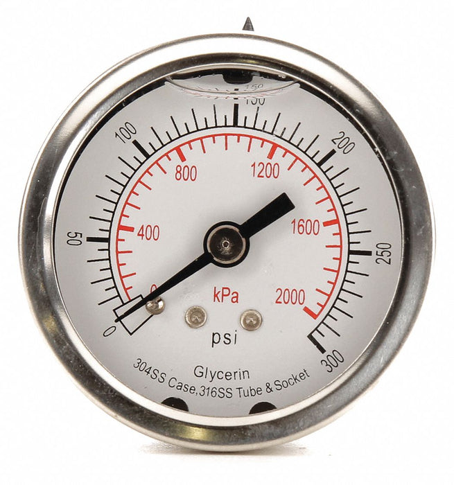 D1361 Pressure Gauge Liquid Filled 2 In