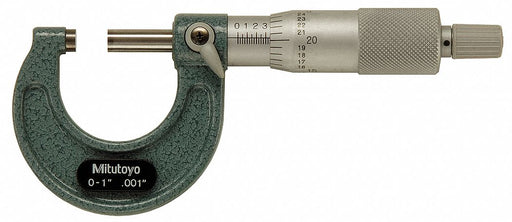 Micrometer 0-1 In 0.001 In Enamel
