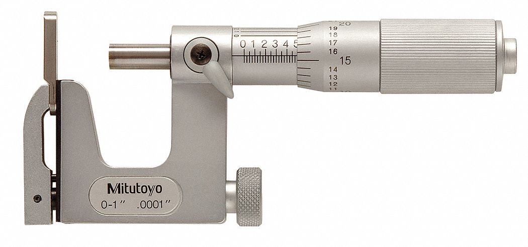 Universal Micrometer 0-1 In 0.0001 In