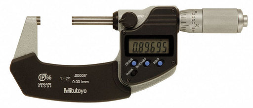 Electronic Micrometer 1-2 In 0.00005 In