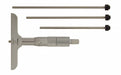 Depth Micrometer 0-4 In 4 In Base 4 Rods