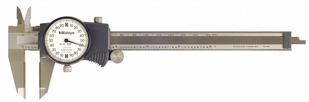 Dial Caliper 6In 0.200/Rev Carbide