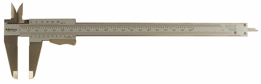 Vernier Caliper 0-8 In 0.001 In Grad