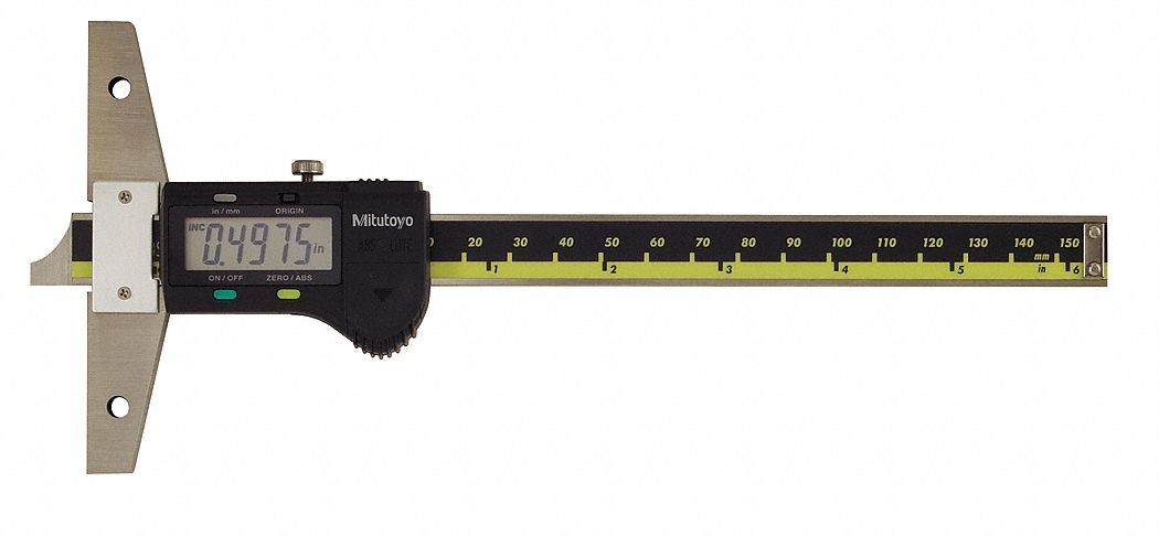 Electronic Digital Depth Gage 0 to 6 In