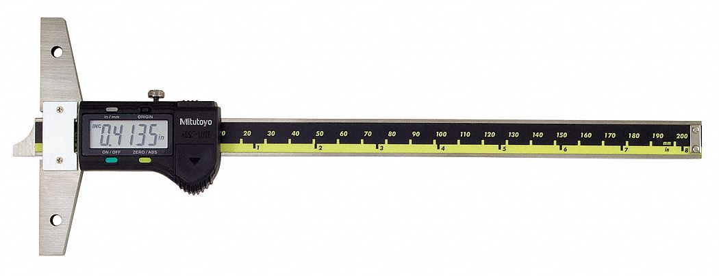 Electronic Digital Depth Gage 0 to 8 In