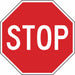 D9768 Traffic Sign 24 in x 24 in Red