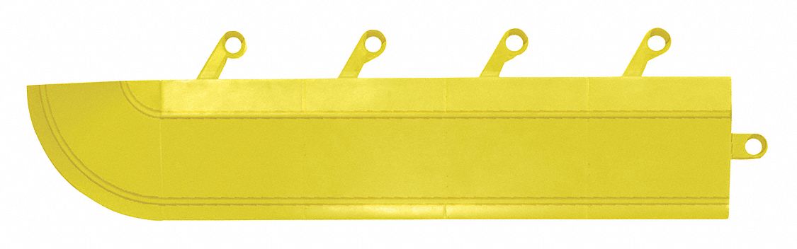 Ramp with Corner Yellow 3 x 15 PK4