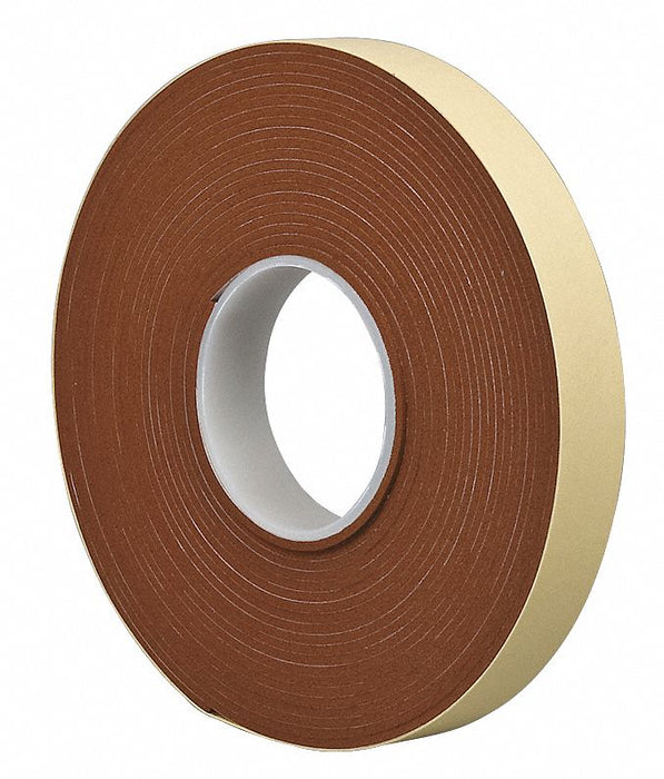 Foam Tape Orange 10 yd L 3/4 in W