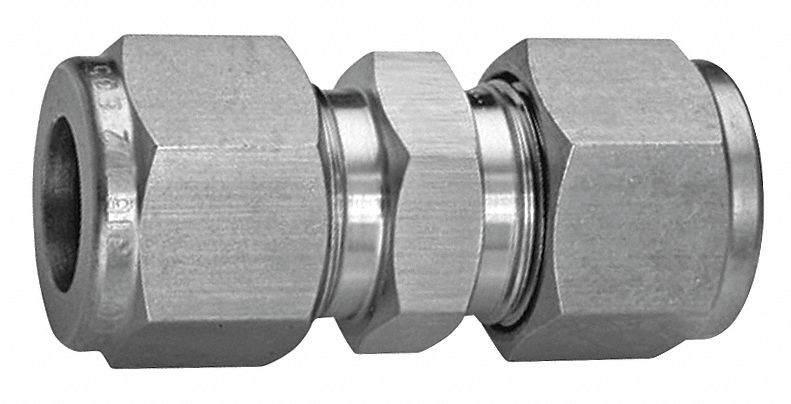 Strt SS Comp. 22 mm Comp. 1/4 in