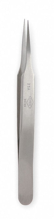 Tweezers SS Straight 4 1/2 L