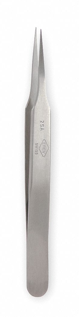 Tweezers SS Straight 4 1/2 L