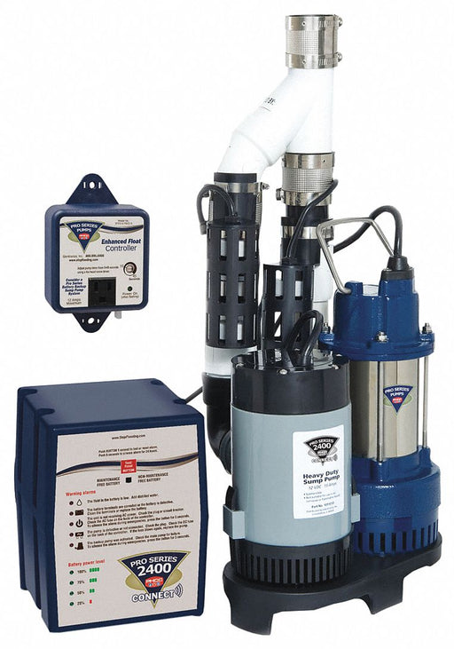 Sump/Battery Backup System 9 Amps Backup