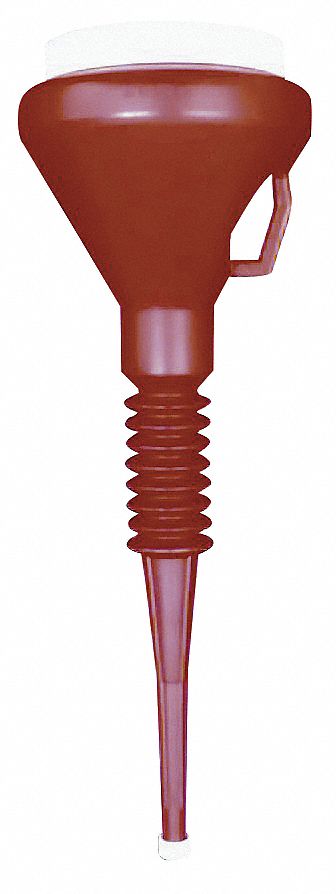Capped Funnel 1-1/2 qt. 1/2 Dia Spout