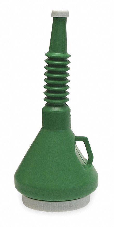 Capped Funnel 1-1/2 qt. 1 Dia Spout
