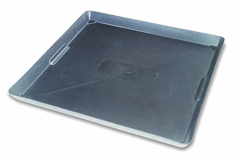 Drain Pan 2 gal Polypropylene 22 