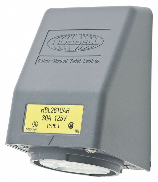 Angl Lck Recpt 30 A Gry Vlx L5-30R 1Gng