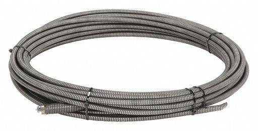 Drain Cleaning Cable 1/2 in Dia 75 ft L
