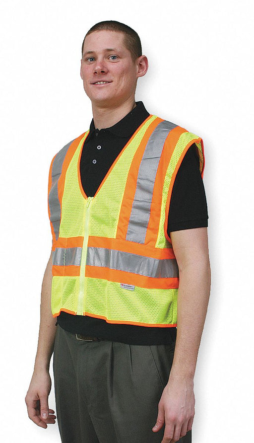 High Visibility Vest 4XL Yellow/Green