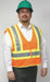 High Visibility Vest 4XL Orange/Red