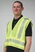 Vest Public Safety Polyester Lime 3XL